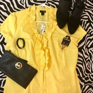 East 5th Yellow Blouse